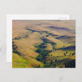 View of Plains Enround Bear Butte, SD ポストカード (正面/裏面)