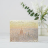 View of Rouen, 1892 (キャンバス上の油) ポストカード (スタンド正面)
