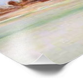 View of Round Island, painting by Marianne North, フォトプリント (角)