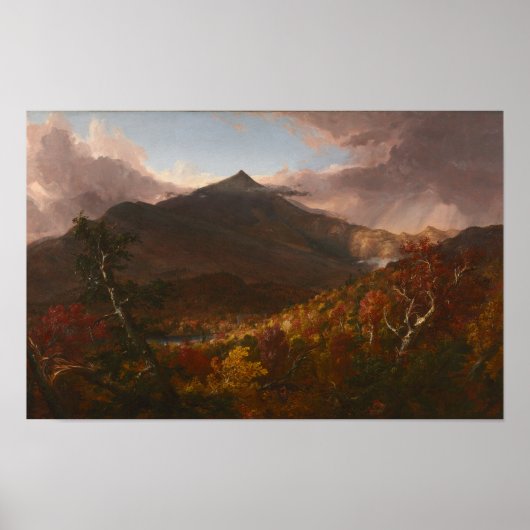 View of Schroon Mountain, NY — Thomas Cole ポスター (正面)