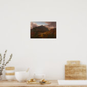 View of Schroon Mountain, NY — Thomas Cole ポスター (キッチン)