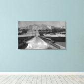 View of Seward, Alaska From the Bridge Photogrp キャンバスプリント (インサイチュ (ウッドフロア))