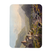 View of Sion, イラストレーションfrom 'Voyage Pittoresqu マグネット (縦)