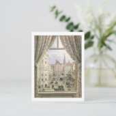 View of the Freyung, Vienna, 1825 （ガッシュ・オン・ペープ） ポストカード (スタンド正面)