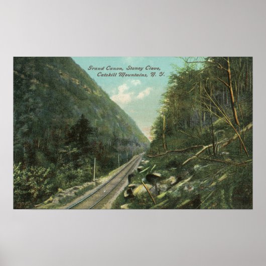 View of the Grand Canyon and Stoney Clove ポスター (正面)