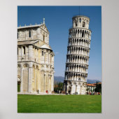 View of the Leaning Tower ポスター (正面)