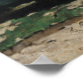 View of the Pont du Gard, 1859 ポスター (角)