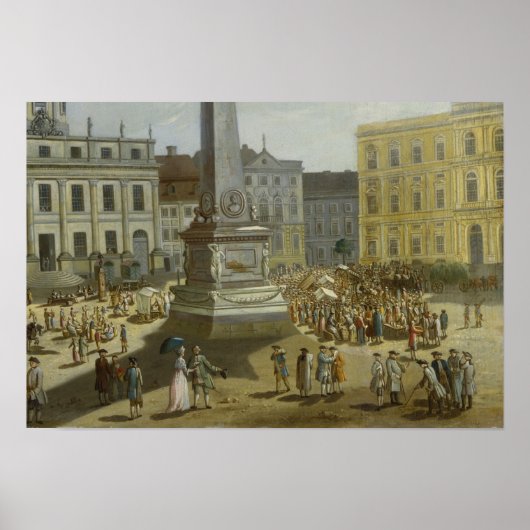 View of the Town Hall, Potsdam ポスター (正面)