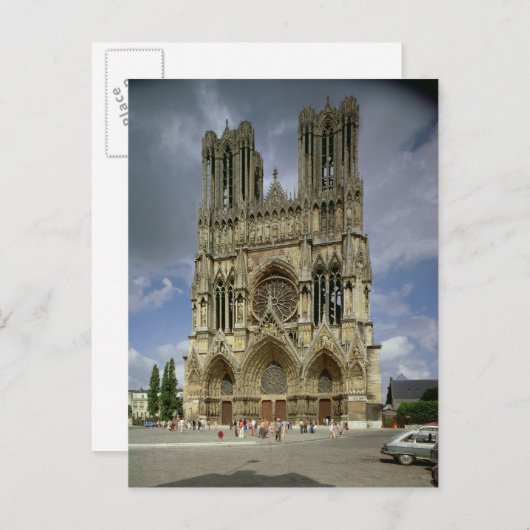 View of the west facade ポストカード (正面/裏面)