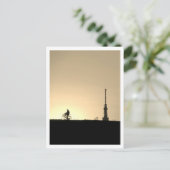 View of Tokyo Skytree: Edogawa Riverbank Postcard ポストカード (スタンド正面)