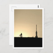 View of Tokyo Skytree: Edogawa Riverbank Postcard ポストカード (正面/裏面)