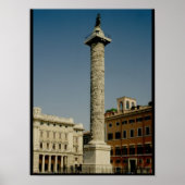 View of Trajan's Column, 113 AD ポスター (正面)