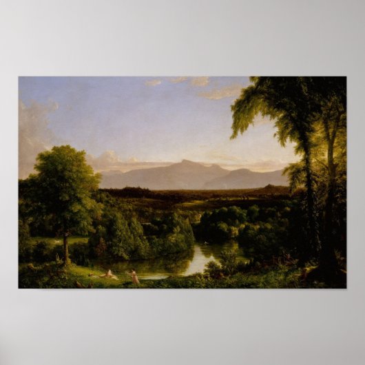 View on the Catskill—Early Autumn ポスター (正面)