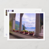 View Over Lake Como,イタリアのはがき ポストカード (正面/裏面)