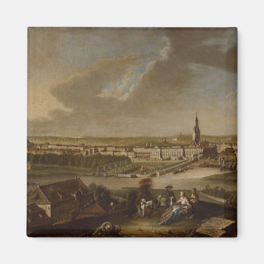 View over Potsdam from Brauhausberg, 1772 マグネット (正面)