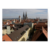 View Over Regensburg，ドイツ (正面横)