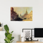View the High通り, Oxford by Joseph Turner ポスター (ホームオフィス)