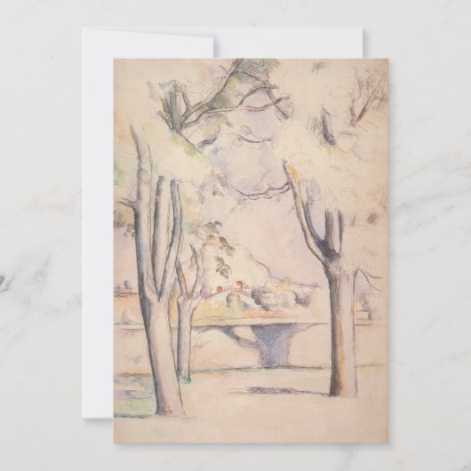 View Thru the Trees by Paulセザンヌ、ヴィンテージアート (正面)