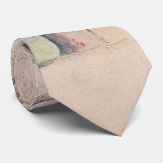 View Thru the Trees by Paulセザンヌ、ヴィンテージアート ネクタイ (ロール)