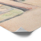 View Thru the Trees by Paulセザンヌ、ヴィンテージアート ポスター (角)