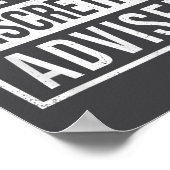 Viewer Discretion Advised  ポスター (角)