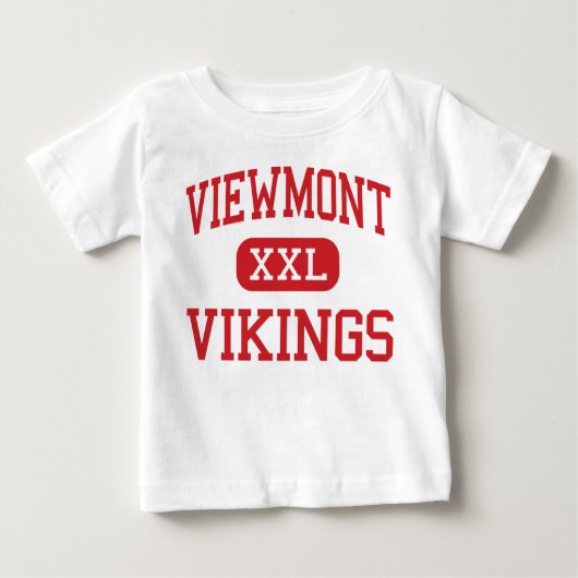 Viewmont -バイキング-高等学校-豊富なユタ ベビーTシャツ (正面)