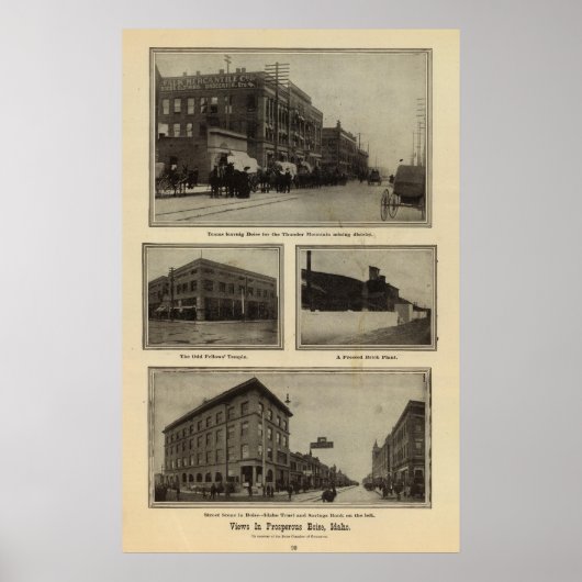 Views, Boise, Idaho ポスター (正面)