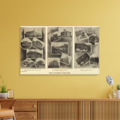 Views, La Grande，オレゴン キャンバスプリント (インサイチュ (リビング))