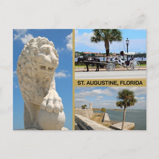 Views of St. Augustine, Florida ポストカード (正面)