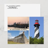 Views of St. Augustine, Florida ポストカード (正面/裏面)