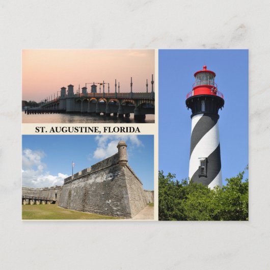 Views of St. Augustine, Florida ポストカード (正面)