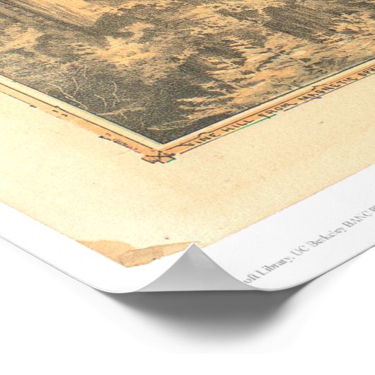 Views of the South Pacific Coast Railroad (1649A) ポスター (角)