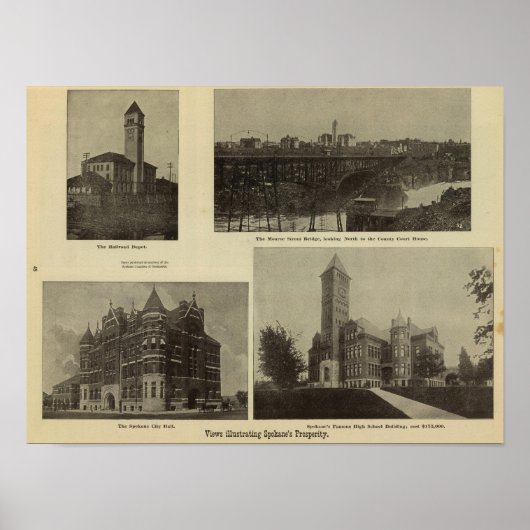 Views, Spokane's prosperity ポスター (正面)