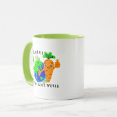 Vigan Fuel For A Kinder Wold マグカップ (正面左)