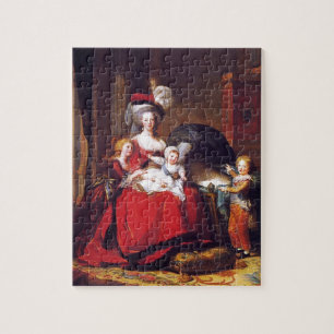 Vigée-Lebrun - Marieアントワネットおよび彼女の子供 ジグソーパズル