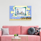 Vigil-Auntie | Absurd Wordplay Humor 24x16 キャンバスプリント (インサイチュ (リビング))