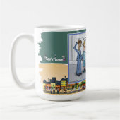 Vigil-Auntie | Absurd Wordplay Humor Classic コーヒーマグカップ (左)