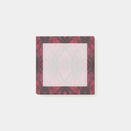 Vigilance Red Abstract Watercolor Art ポストイット