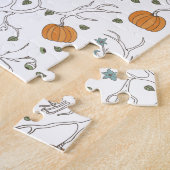 Vigne effrayante pour Halloween ジグソーパズル (側面)