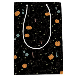 Vigne effrayante pour Halloween ミディアムペーパーバッグ