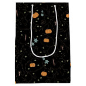 Vigne effrayante pour Halloween ミディアムペーパーバッグ (裏面)