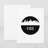 Vigo | cities of Spain エンクロージャーカード (正面/裏面)