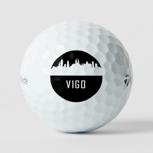 Vigo | cities of Spain ゴルフボール (正面)
