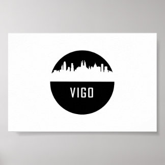 Vigo | cities of Spain ポスター