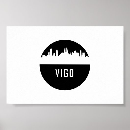 Vigo | cities of Spain ポスター (正面)