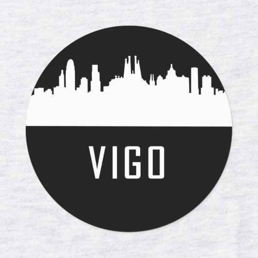 Vigo | cities of Spain ラベル (デザイン1)