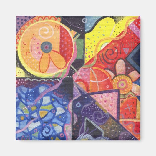 VIIマグネットのデザインの喜び マグネット (正面)