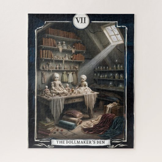 VII人形メーカーのデン – 単なる人形ではなく、タロット ジグソーパズル (縦)