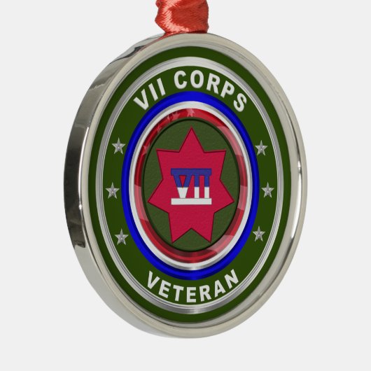 VII装甲兵隊記念クリスマス メタルオーナメント (右)