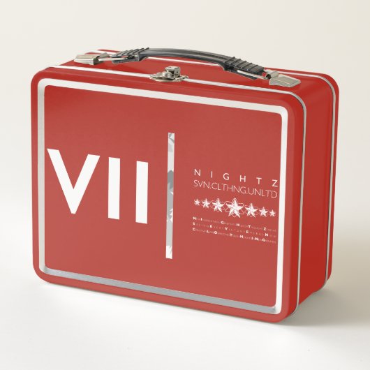VII メタルランチボックス (正面)